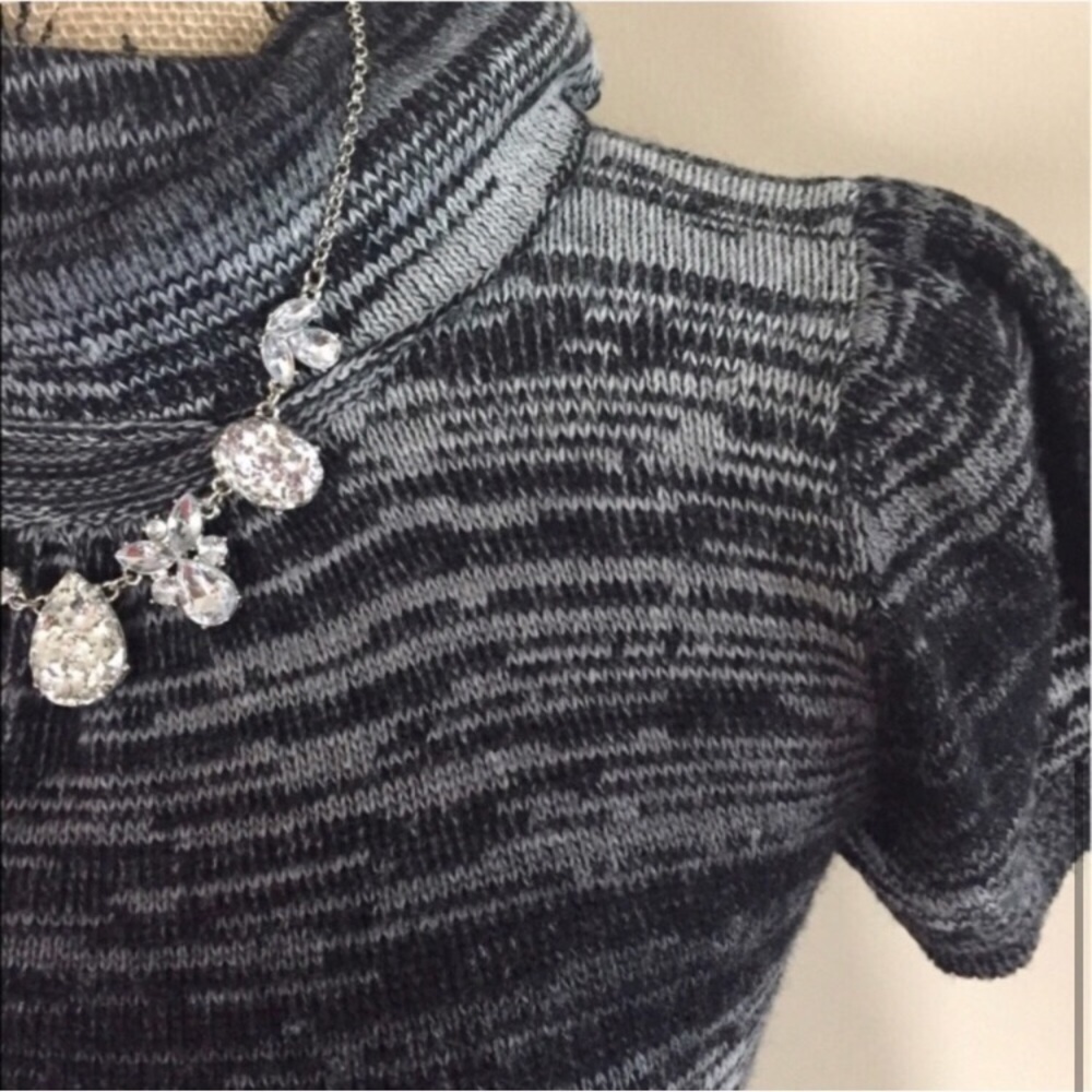Space dyed mock neck sweater - Picture 4 of 5